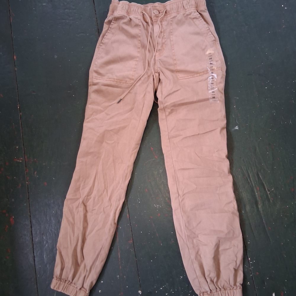 Tan Jogger Pants
